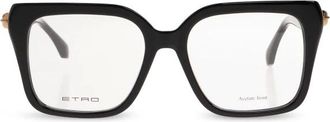 Etro Accessoires, unisex, Zwart, ONE Size, 0135 Optisch Montuur