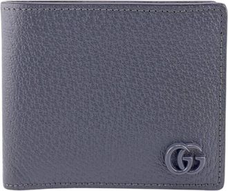 Gucci Gray Leather Wallet (Bi-Fold) (Pre-Owned)