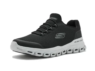 Skechers Glide-Step-Noltek 233016-BKGY Mens Black Running Shoes ZOGG3570