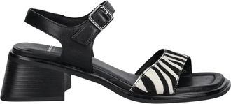 Vagabond Ines Sandalen - Dames - Sandalen met hakken - Zwart - 36 EU - Leer - Schoenen