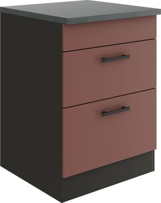 Optifit Kochfeldumbauschrank »Palma« Breite 60 cm, für Kochfelder, mit 2 Auszügen