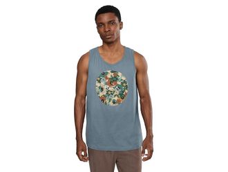 Rvca Motors Tank Top Mens T Shirt Vintage Navy : 2XL, Cotton