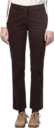 Mason's New York Trumpet Chino Pantaloni - - Trousers - Donna - Marrone - M