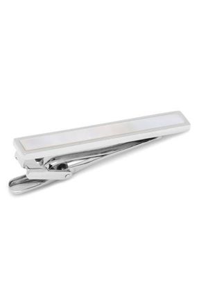 Cufflinks Inc. Ox and Bull Trading Co. Semiprecious Tie Clip in Silver/White at Nordstrom