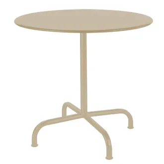 Schubiger M&ouml;bel Metall-Tisch Rigi Rund