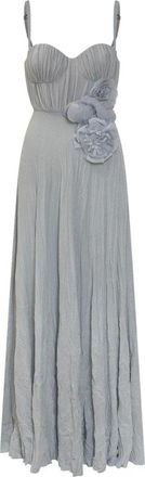 Elisabetta Franchi Gowns, female, Blue, M, Red Carpet Dress