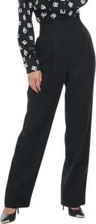 Fabiana Filippi Black Tailored Pleated Pants
