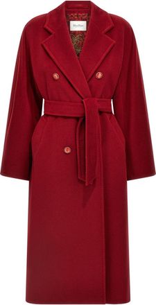 Max Mara Red Long Coat