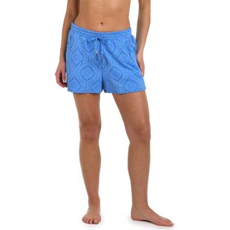 La Blanca Mantra Cover-Up Shorts in Chambray at Nordstrom Rack, Size Large