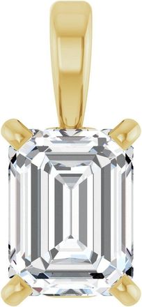 Diamond2Deal 14k Gold 1/3 CT Lab-Grown Diamond Pendant