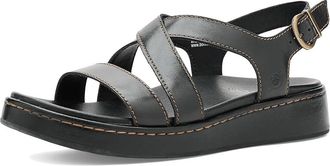 Born Victoria Womens Sandals Black : 8 M, Leather