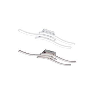 Reality Reality Leuchten - Plaf&oacute;n Moderno Led Rods 4000k Route Nickel Trio Lighting