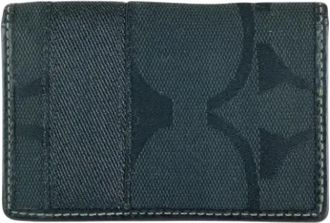 Coach Pre-owned Wallets, male, Black, Size: ONE SIZE Pre-owned Card case