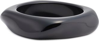 Open Edit Faceted Bangle in Black at Nordstrom