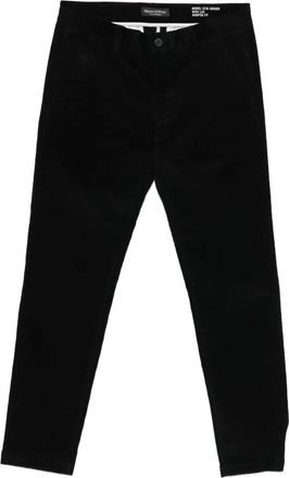 Marc O'Polo Ribfluwelen broek - Zwart