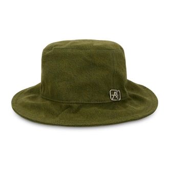 Alberta Ferretti Bucket Hat - female - Alberta Ferretti - Accessories - Green - S - Accessories