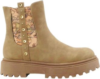 Alviero Martini 1A Classe Chelsea Boots - Dames - Chelseaboots - Beige - 36 EU - Leer - Schoenen