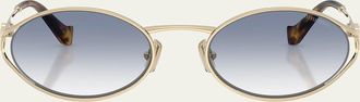 Miu Miu 54MM Oval Sunglasses