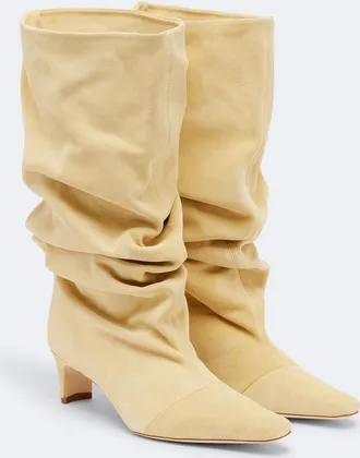 Staud Wally suede mid-calf boots