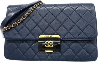 Chanel Borsa a spalla vintage Pre-owned - - Pre-owned - Donna - Blu - ONE SIZE