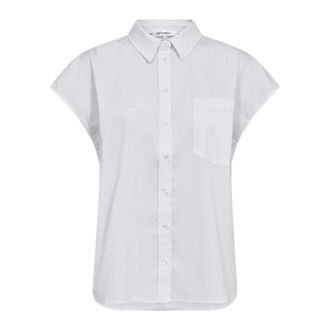 Co'Couture Dames, Blouses & Shirts, Wit, Maat: XS