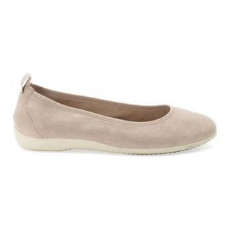 Tamaris Schoenen, Dames, Grijs, 40 EU, Leer, Leren ballerina