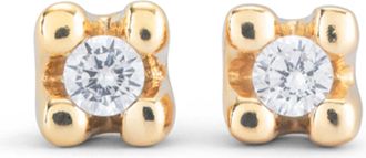 UNOde50 White Zircon Earrings