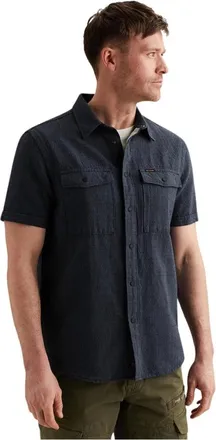 PME Legend Heren, Overhemden, Blauw, Maat: 2XL Katoen