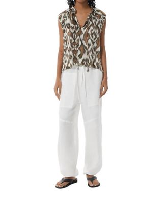 Maria Cher Moreno Keyla Top In Ethnic Brown