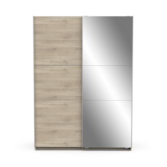 Demeyere Demeyere - Armadio 2 Ante Scorrevoli ghost Con Specchio Quercia 148x59,9x203 Cm