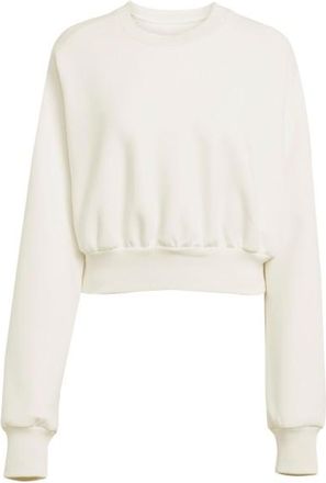 adidas Soft Lux Sweatshirt Pullover f&uuml;r Damen | wei&szlig;