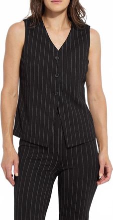 Lyss&eacute; Marisa Ponte Gilet In Stripe Black