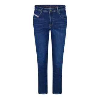Diesel Dames 1984 Slandy skinny jeans met hoge taille (Blauwe Denim)