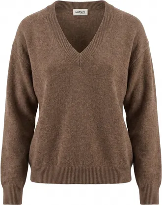 Not Shy Lucien V Neck Sweater