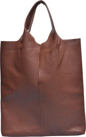 Anna Luchini Bordeauxrood Rundleer Tas