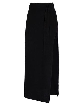 8 by YOOX WOOL BLEND WRAP SKIRT