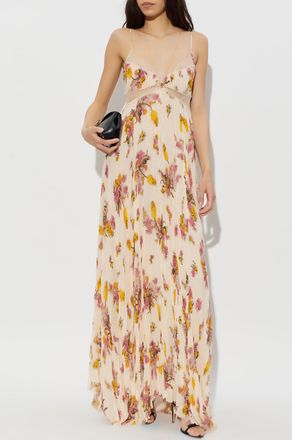 Blumarine Off-shoulder Dress, Womens, Cream