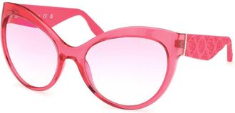 Guess GU00130 72U Womens Sunglasses Pink Size 61