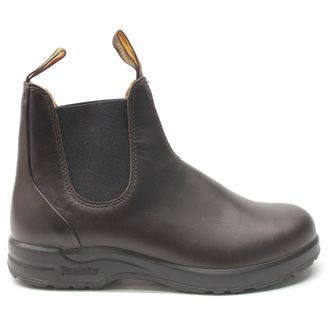 Blundstone 2057 Leather Unisex Ankle Boots - Cocoa Brown - Size:UK 10.5