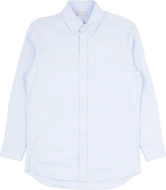 Moncler Shirts - Dames - Overhemden - Blauw - XS - Overhemden