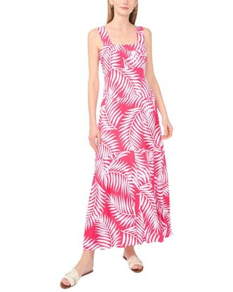 Vince Camuto Square Neck Tiered Maxi Dress
