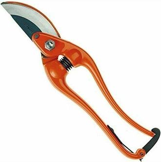 OEM Tijeras De Podar Forjadas P3-23-f, Color Naranja, Longitud 230 Mm