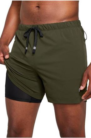 Fabletics Mens The 5 One Short in Dark Olive at Nordstrom, Size Xx-Large