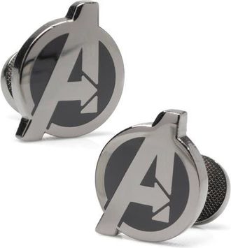 Cufflinks Inc. Avengers Cuff Links in Gunmetal at Nordstrom