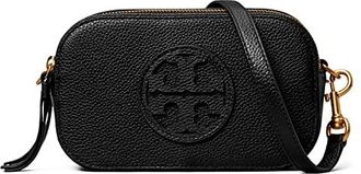 Tory Burch Miller Mini Crossbody Bag Womens Handbags Black, Leather