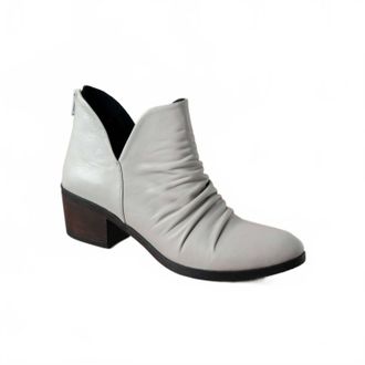 Bueno Womens Cori Ankle Boots In Tusk Leather