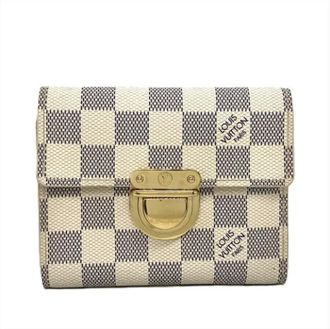 Louis Vuitton Pre-owned Wallets, female, Beige, Size: ONE SIZE Pre-owned Fabric wallets