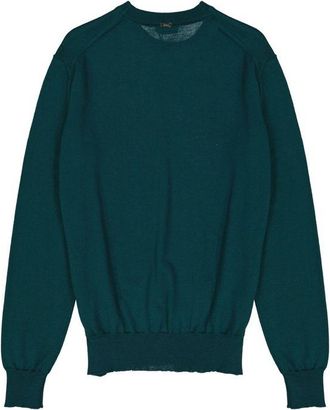 Herno Mens Bicolor Virgin Wool Sweatshirt Clothing