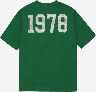 Diesel Boys Cotton T-Shirt With Logo Green T-Shirts And Polos
