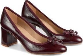 L.k. Bennett Juliette Block Heel Ballet Pump in Bordeaux at Nordstrom Rack, Size 10